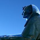 Sphinx bei der Nadel der Kleopatra in London