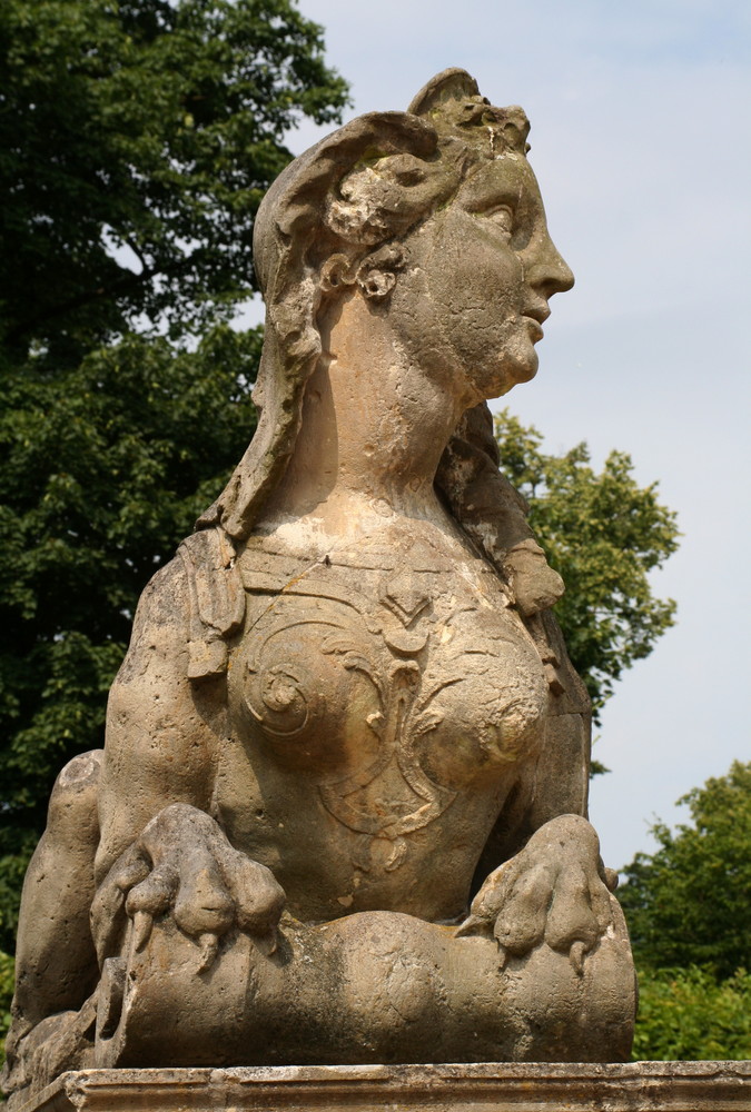 Sphinx im Park des Schlosses Rheinsberg