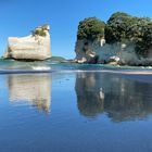 Sphinx Rock (Mares Leg Cove an der Cathedral Cove)