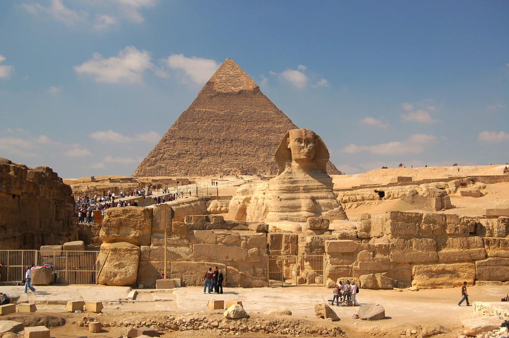 Sphinx und Chephrenpyramide 2