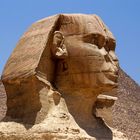 Sphinx vor der Cheopspyramide