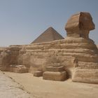 Sphinx with Pyramide