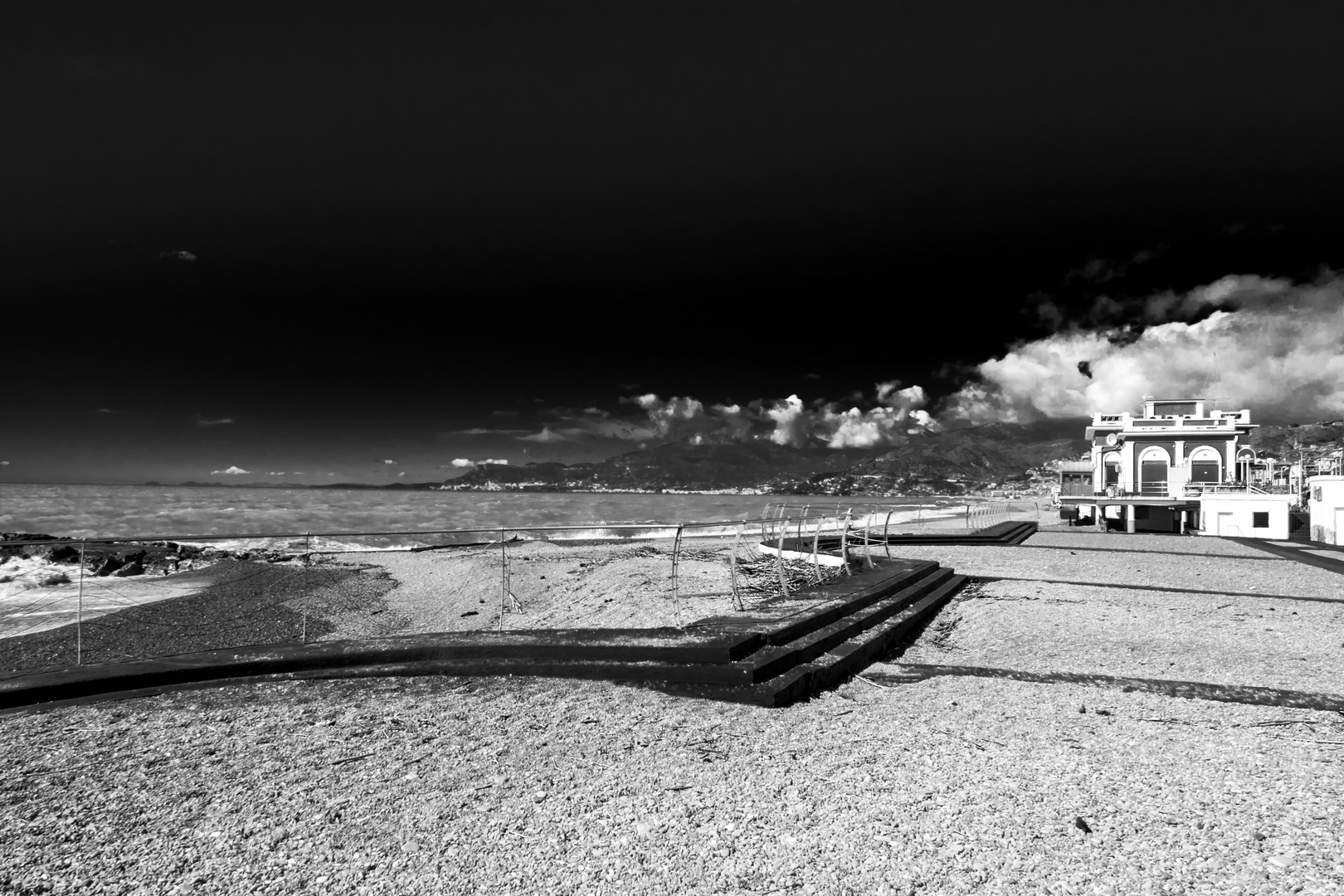 Spiaggia autunnale