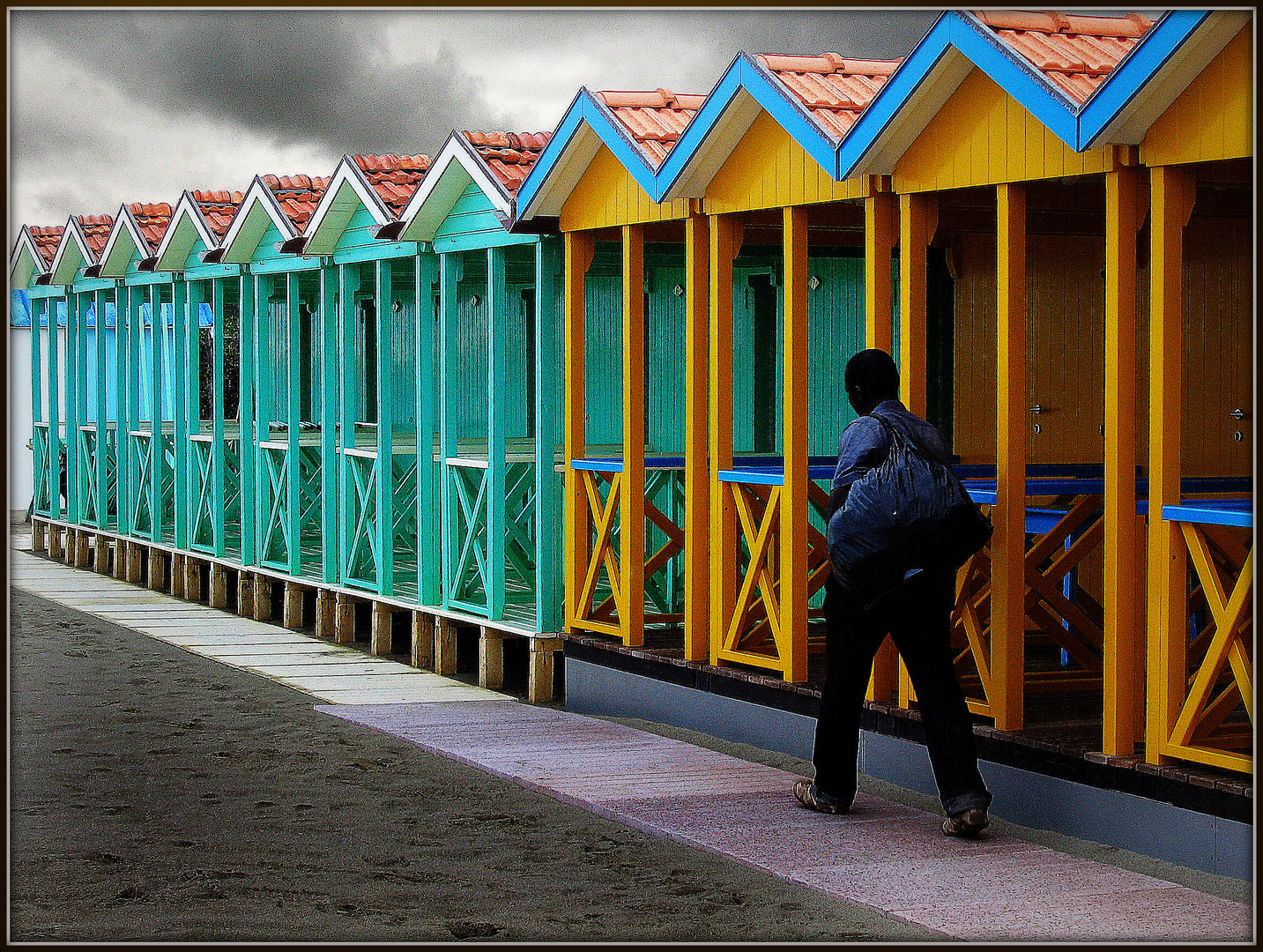 Spiaggia d'autunno