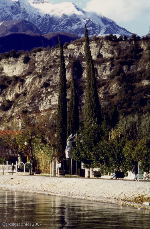 Spiaggia del lago di Garda