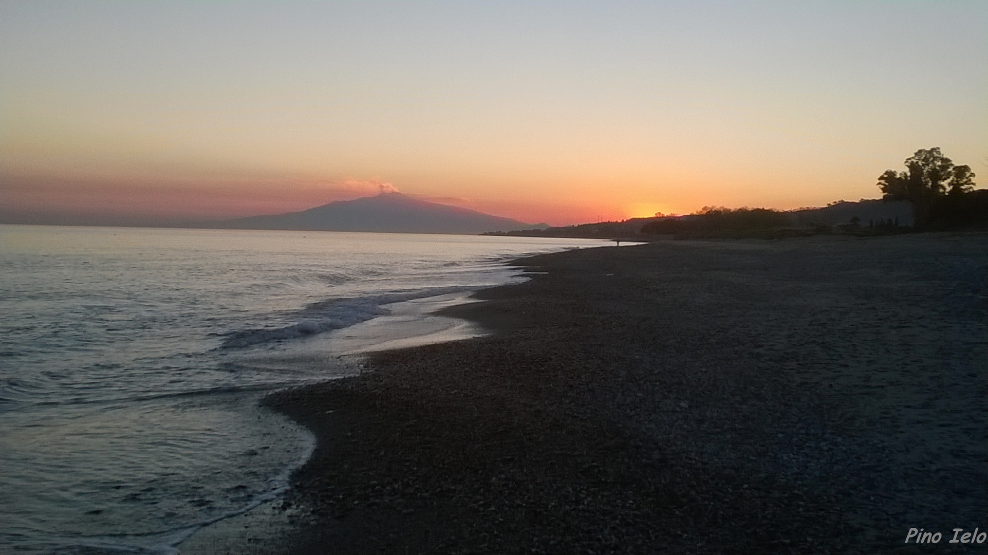 Spiaggia di Bova marina (RC) - tramonto