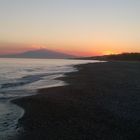 Spiaggia di Bova marina (RC) - tramonto