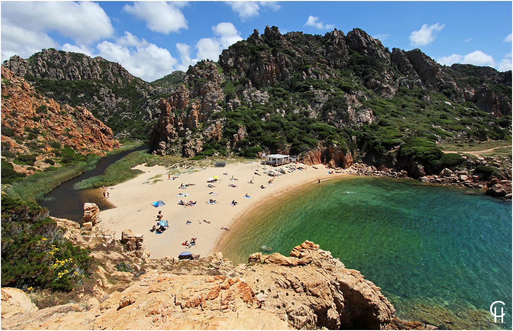 Spiaggia di Cala li Cossi - Costa Paradiso - Sardinien