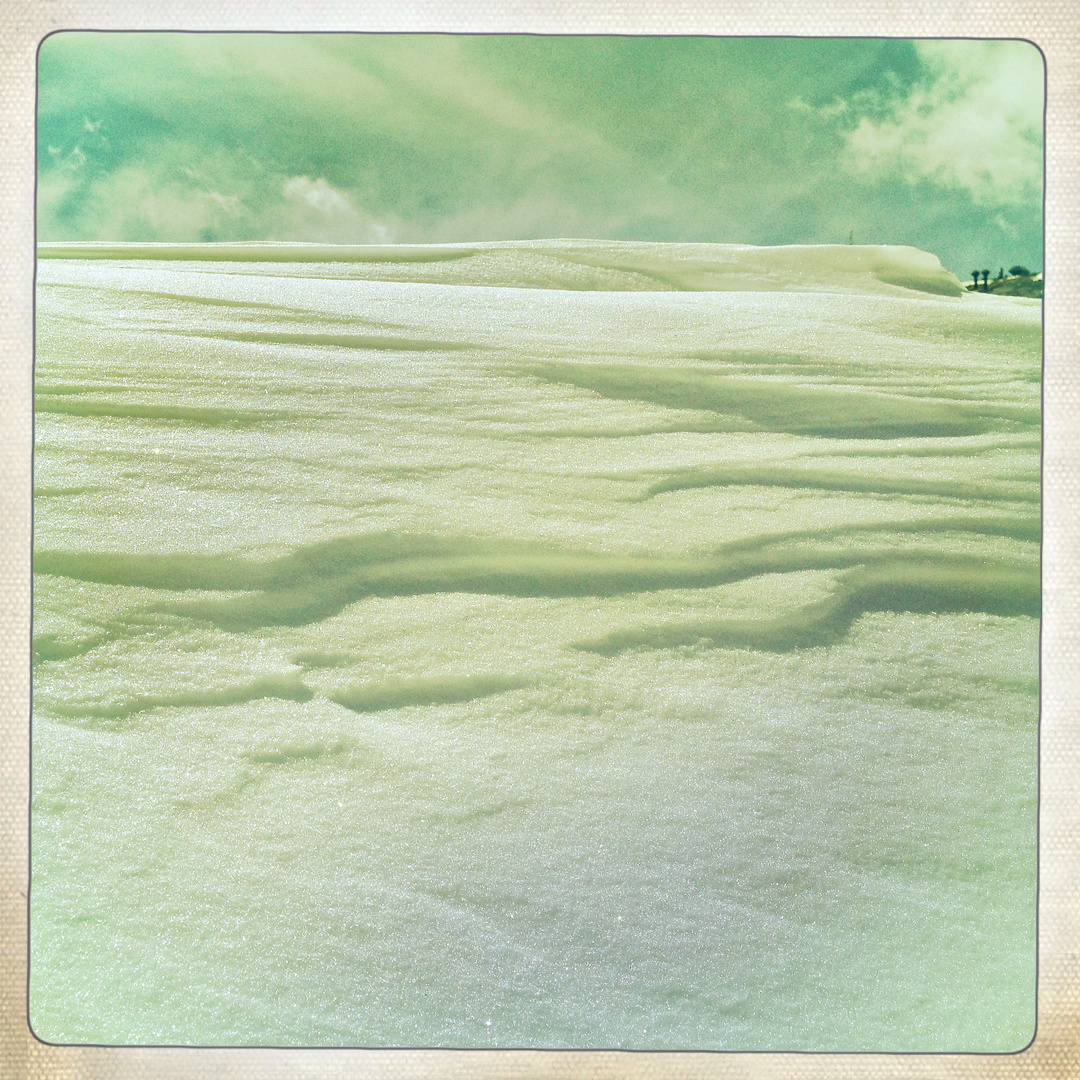 Spiaggia di neve