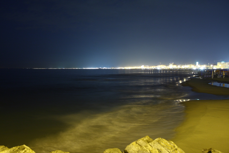 Spiaggia di notte