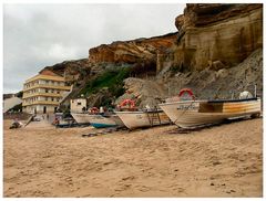 Spiaggia di Porto Novo Vimeiro Portogallo