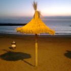 Spiaggia di Tenerife al tramonto