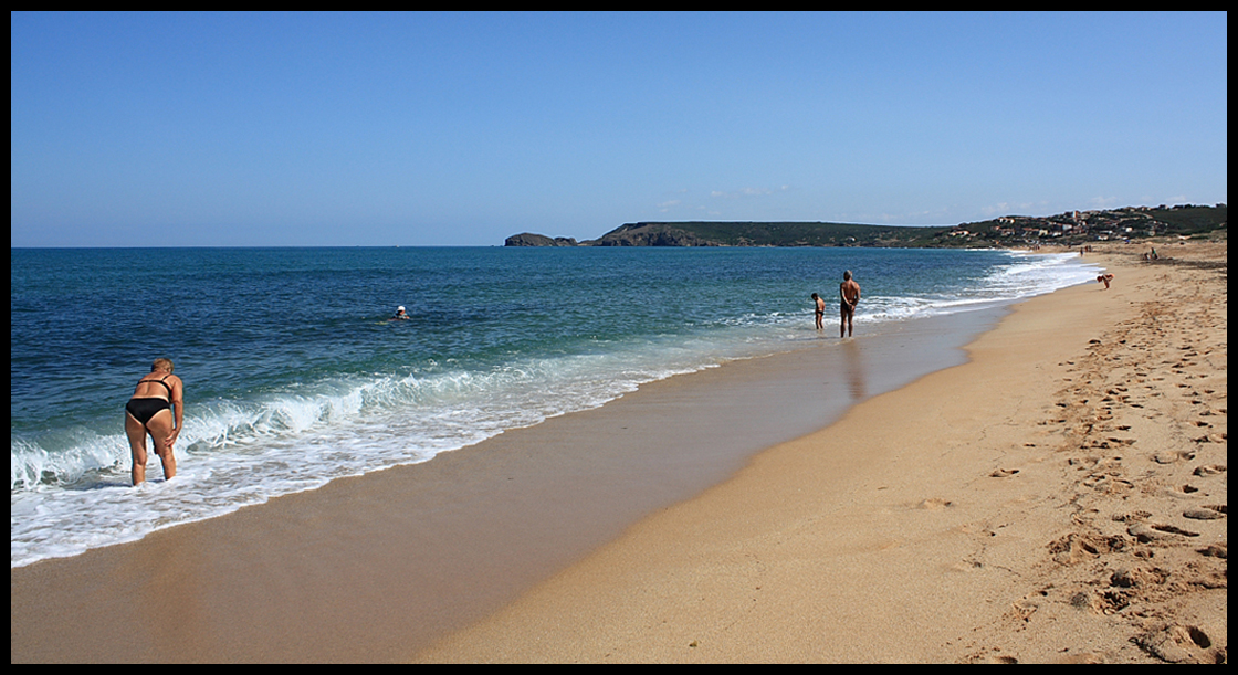 Spiaggia di Torre dei corsari ( Costa Verde )