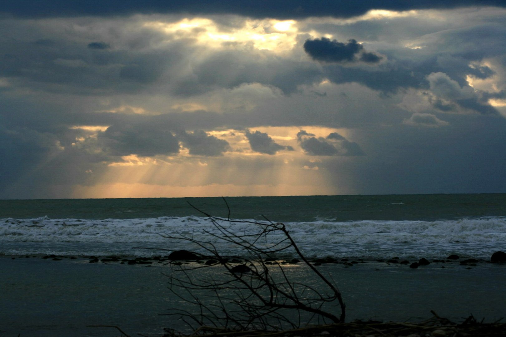 Spiaggia d'inverno