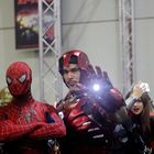 Spider-Man und Iron Man auf der Comic Con Germany