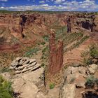 Spider Rock im Canyon de Chelly National Monument