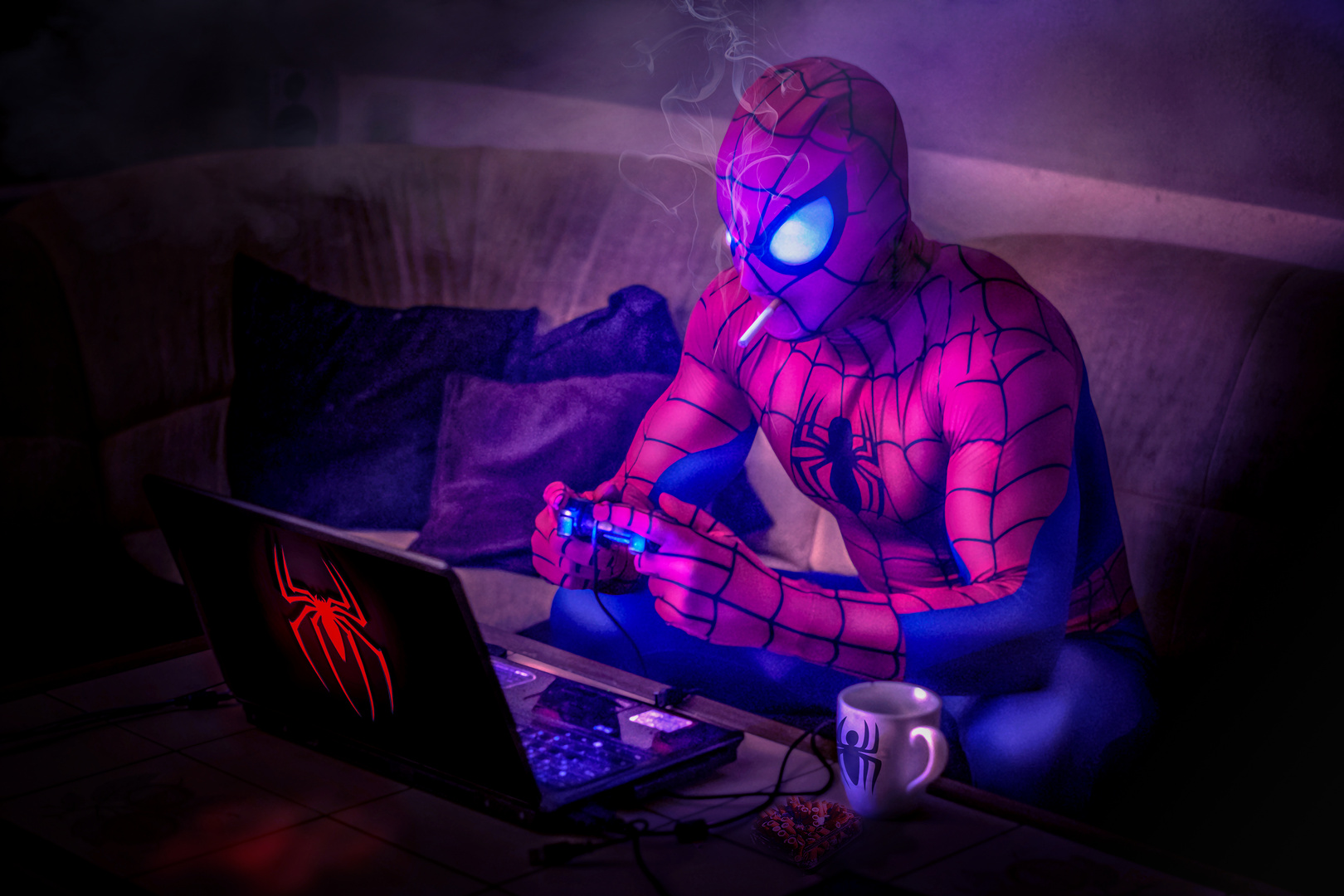 spiderman computer