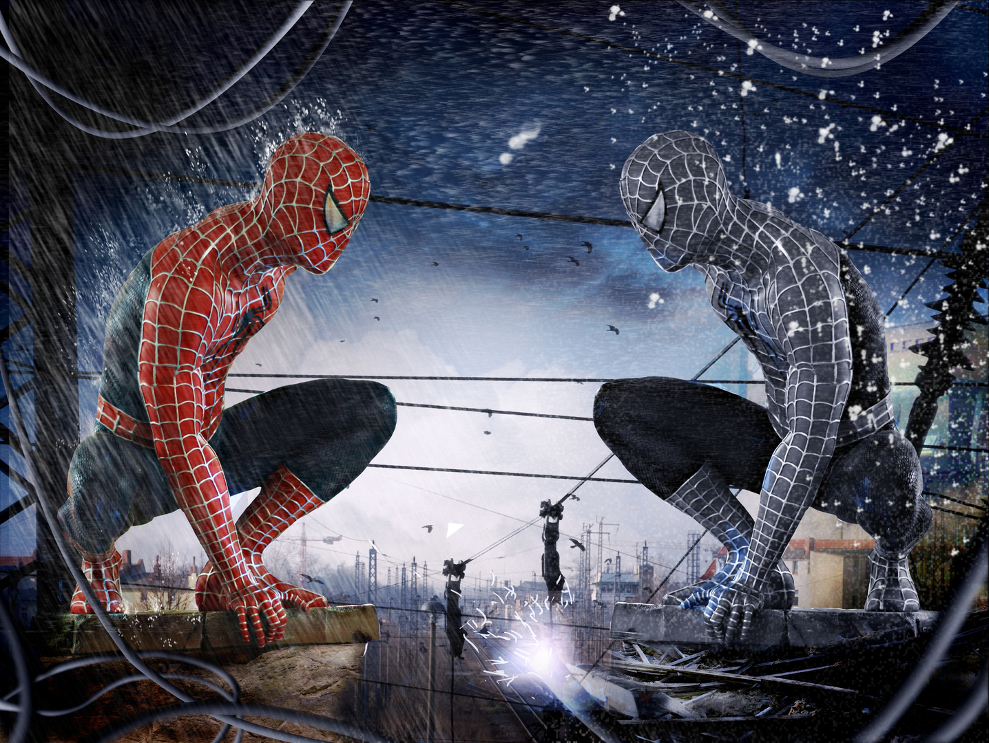 Spiderman Duell