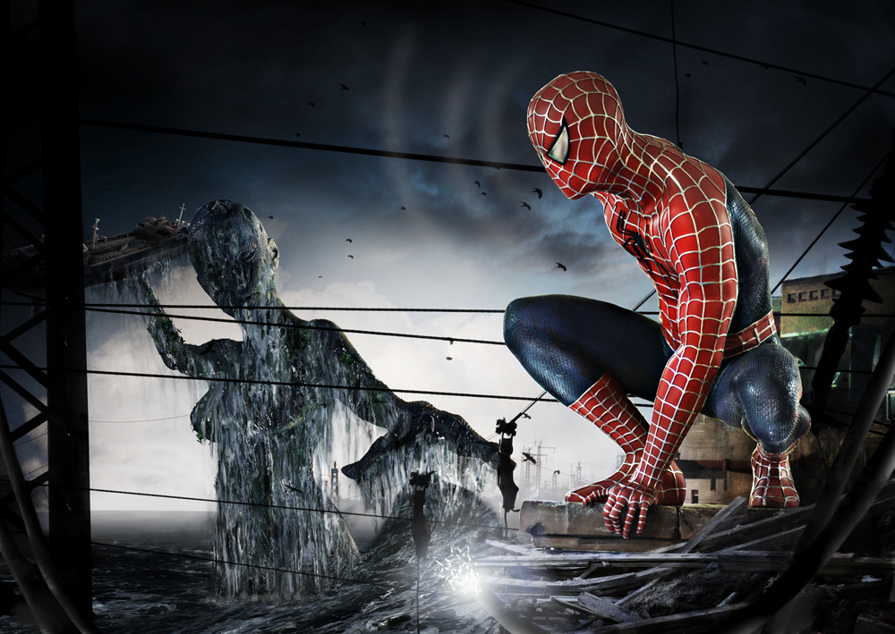 Spiderman vs. Atargatis Version II