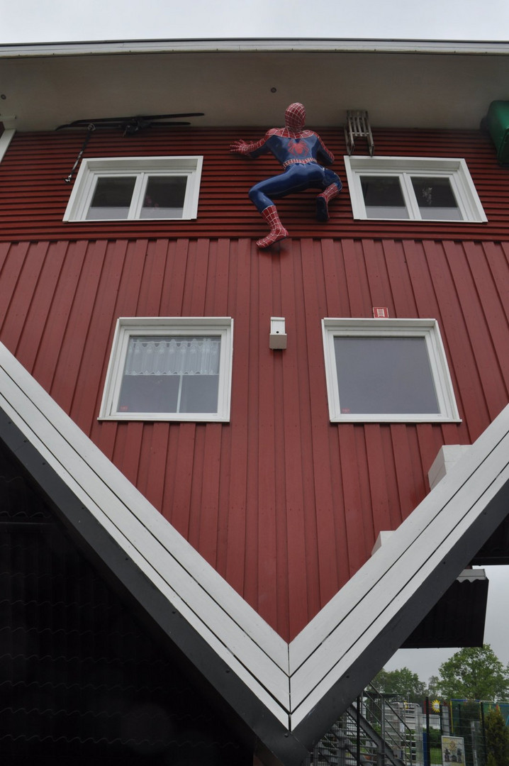 Spiderman zu Besuch