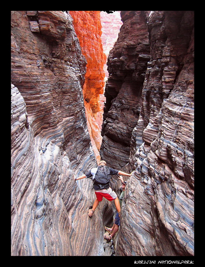 Spiderwalk im Karijini NP