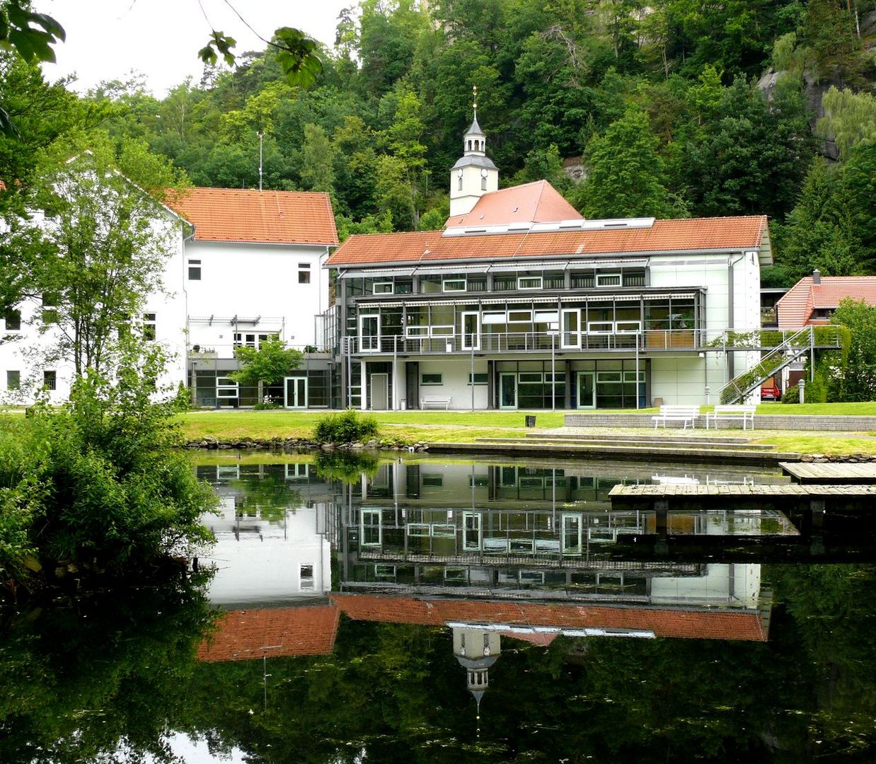 Spiegel im Kurpark