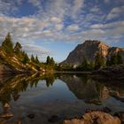 Spiegel in den Dolomiten-Mirror in Dolomites