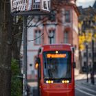 Spiegel und Strassenbahn | Mainz