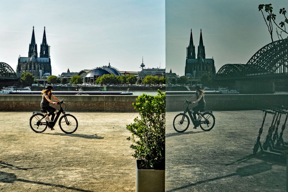 Spiegel verkehrt Foto & Bild spezial, outdoor, rhein Bilder auf