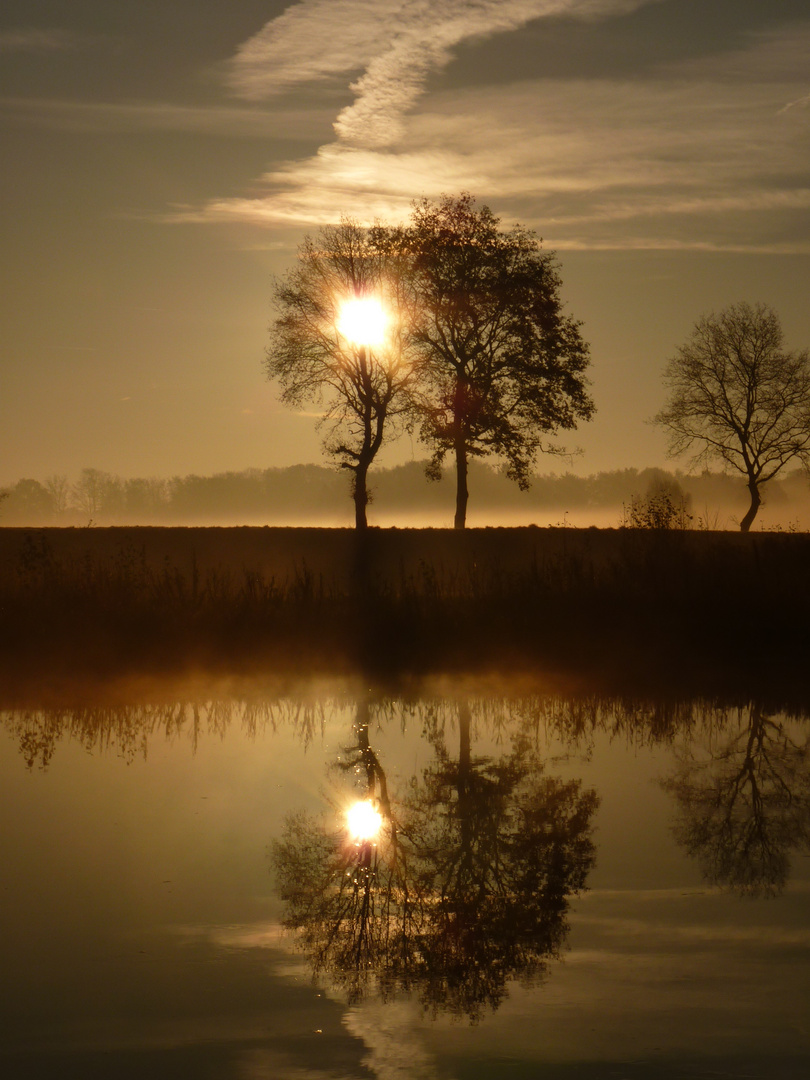 Spiegelbild am Morgen