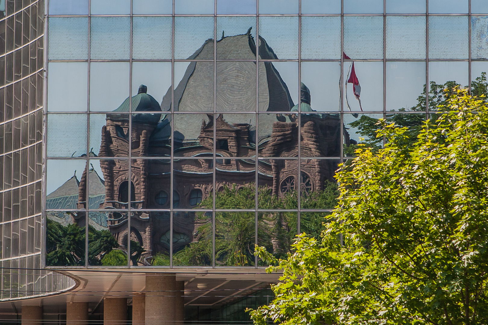 Spiegelbild auf das Gouvernment von Ontario, Toronto