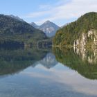 Spiegelbild im Alpsee bei Füssen