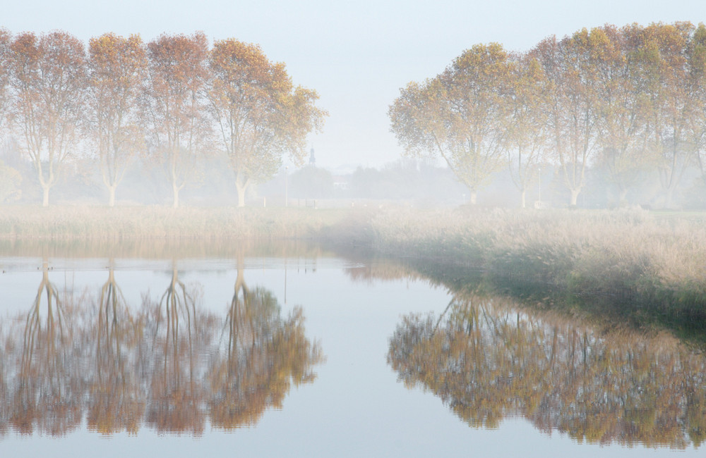 Spiegelbild im Herbst