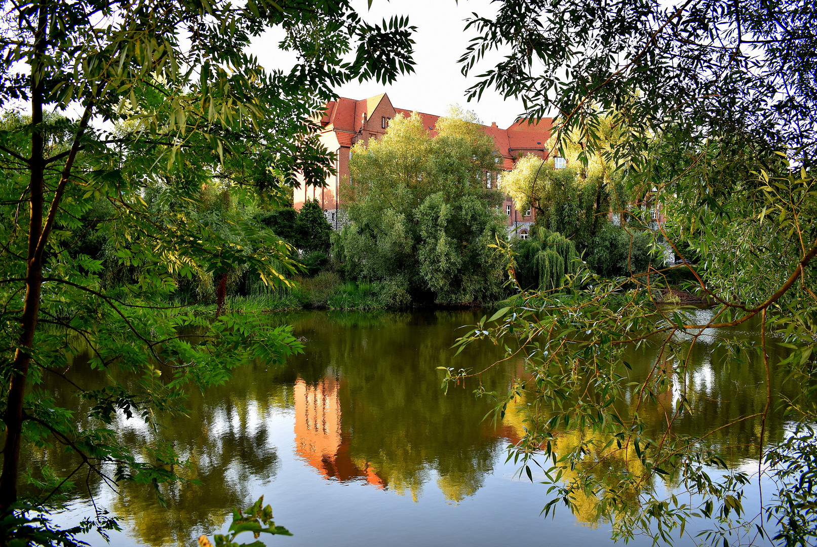 Spiegelbild im See