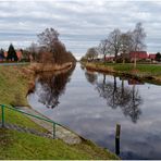 Spiegeldienstag - Blick auf den Nordgeorgsfehnkanal