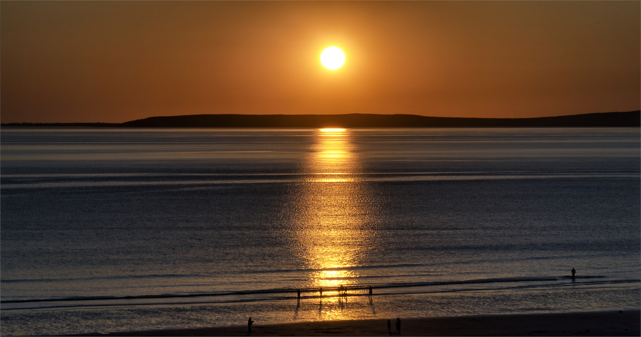 Spiegeldienstag - Sunset at Ballybunion Beach