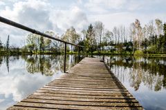 Spiegelei in den Rieselfeldern bei Münster