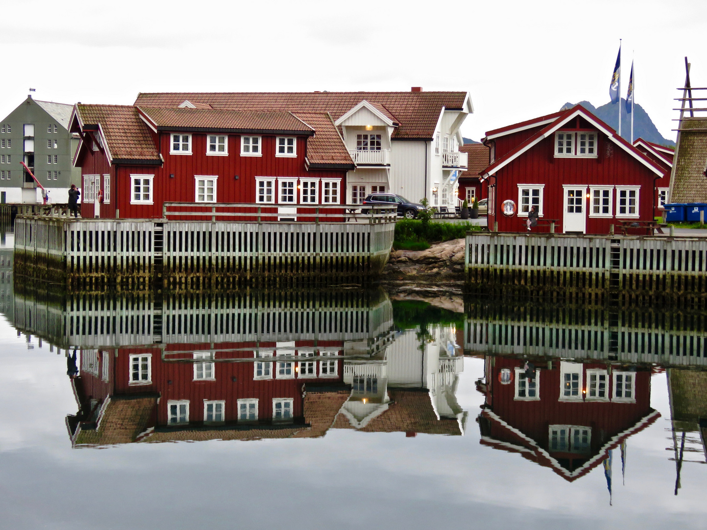 Spiegelei in Svolvaer