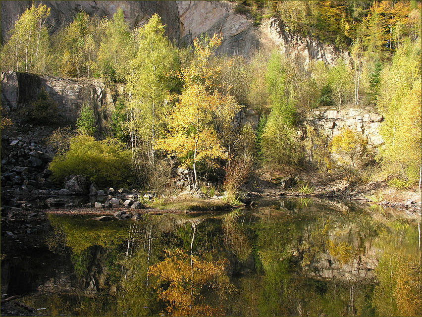 Spiegeleien im Herbst