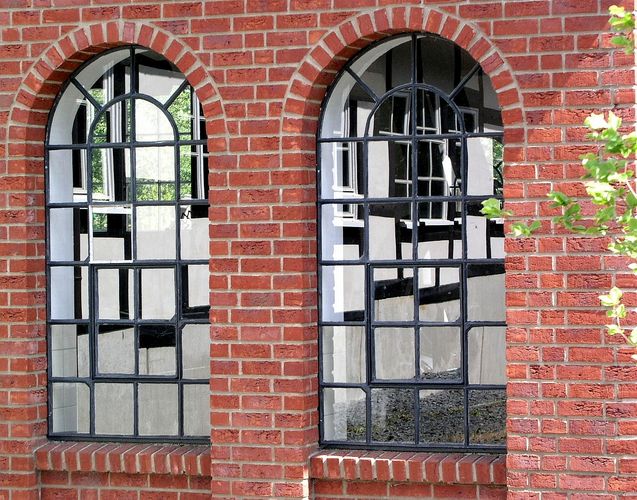 Spiegelfenster Foto &amp; Bild architektur, fenster &amp; türen