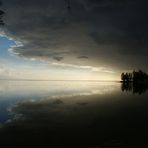 spiegelglatt oder untergangsstimmung im paradies