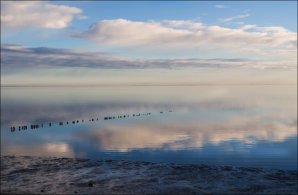 Spiegelglattes Meer