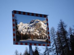 Spiegellandschaft im Fextal/Engadin CH