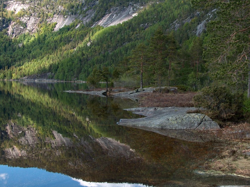 Spiegellung am See