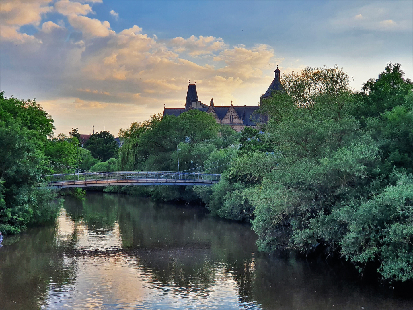 Spiegelnde Lahn