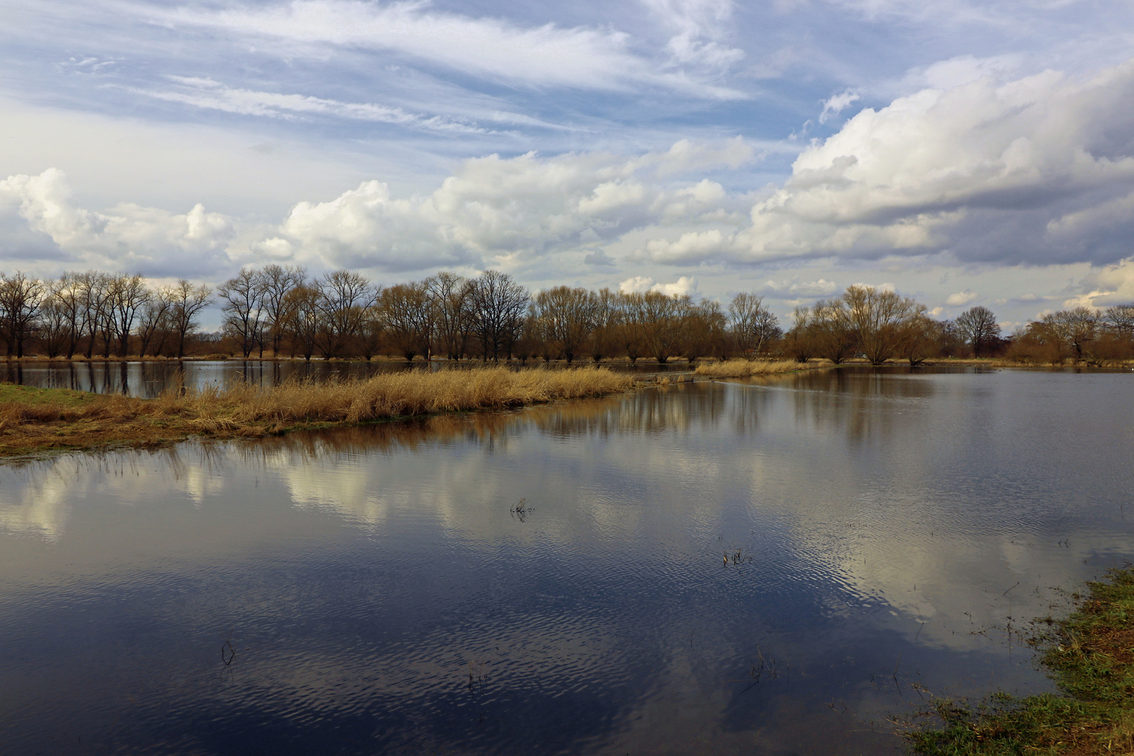 Spiegelnde Landschaft