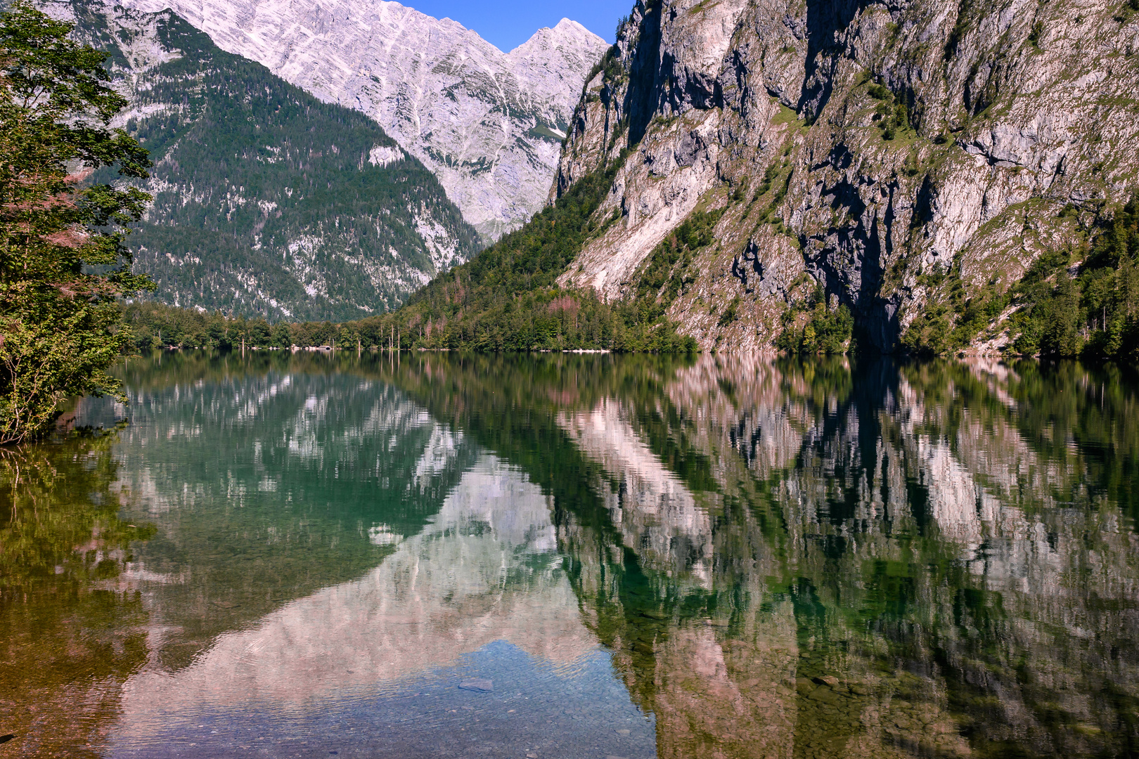 Spiegelnder Königssee