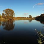 Spiegelnder Rieselteich