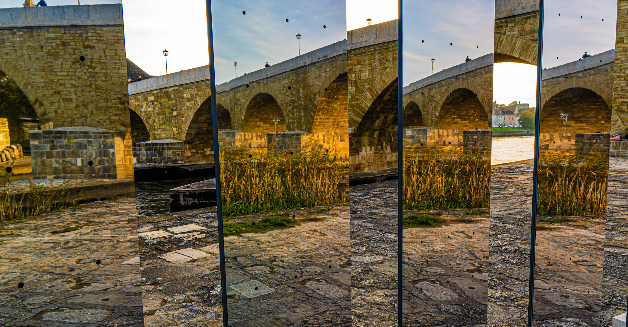 Spiegelsaal an der Donau bei Regensburg