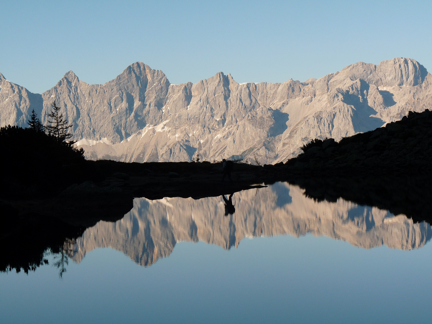 Spiegelsee auf der Reiteralm